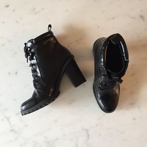 Zara Trafaluc Combat Boots